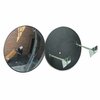 Sekure View 26 in. Outdoor Convex Mirror, 2 T-Brackets DCVO-26T-PB